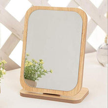 XXT Specchio per il trucco HD specchio da scrivania specchio portatile di moda semplice su un lato grande specchio