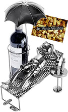 BRUBAKER Portabottiglie da vino regalo - vacanziere