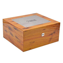 WY-YAN Alluminio Lamiera Clip Embedded Occhielli igrometro Humidor Cedar