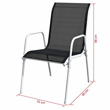 Xingshuoonline - Panchina da giardino resistente con schienale a rombi e panca da balcone
