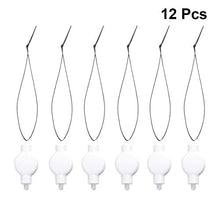 ARTFFEL Vola Partito 12pcs Lights Batteria Impermeabile Operated Lanterna luci di Lanterne di Carta Partito Palloncini Bianco Decorazione .Compleanno (Size : 12)