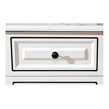 SLL- Nordic Comodino Luce Lusso Moderno Semplice Bianco Comodino Piccolo gabinetto Economy Camera Locker