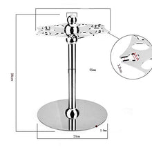 Wine Glass Rack Chrome Tone Metallo Forte E Robusto Wine Glass Supporto del Basamento per Kitchen Ba