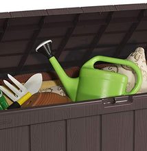 Keter Baule Sherwood in Resina, 270 lt, 117 x 45 x 57.5 cm, Marrone