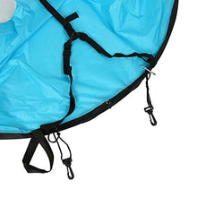 Vbest life 108 cm Foldable Kayak Downwind Kayak Sail with Transparent Window And Storage Bag(Blu)