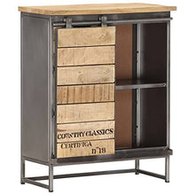 vidaXL Credenza 60x30x70 cm in Legno Massello di Mango