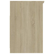 vidaXL - Sideboard mit Schubladen Sonoma-Eiche 40×50×76 cm Spanplatte