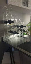 Portabottiglie di vino in plexiglass - 21 bottiglie