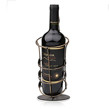 Tooarts, supporto per bottiglie di vino, decorazione per la casa Saxophone