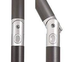 QUICK STAR - Ombrellone da Balcone, Rettangolare, Pieghevole, 2 x 1,25 m, Colore: Sabbia