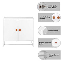 H-CAR Comodino con 2 Ante Contenitore Organizer con 2 Ripiani Comodino con cassettiera Comodino con Struttura in Metallo e Legno MDF