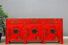 Yajutang Splendida credenza con paesaggio dipinto a mano