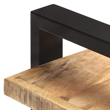 vidaXL Credenza con 3 Ripiani 120x40x75 cm in Legno di Mango Grezzo