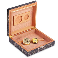 Accessori del sigaro Corrosione igrometro con umidificatore umidificatore - resistente all'uso versatile Strong resistente all'uso Seal Buono Cigar Box Valigia Cigar Box Buon apporto di umidità