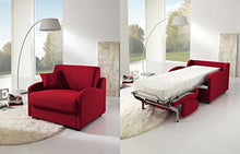 EFFETTO CASA Divano Letto con Materasso Super Comodo h. 18 cm. Ampia Scelta Forma, Dimensioni e Tessuti