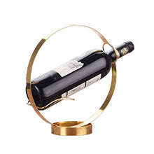 Portabicchieri impilabili Bottiglia per bottiglie impilabili - Bottiglia e portaoggetti in metallo, Ideale per bar, cantine, armadi e pantere, elegante, decorativo, moderno e robusto (Dimensioni: 4 bo