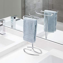 iDesign 55658 Axis, Portasciugamani autoportante, argento