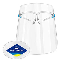 TENDYCOCO Cover Trasparente Trasparente per Il Viso Cover Impermeabile con Design per Occhiali per Uomo E Donna