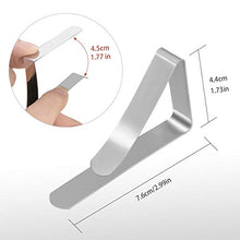 eZAKKA 24 pezzi clip tovaglia, tovaglia, supporto per picnic all'aperto
