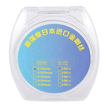 KUIDAMOS Filo da Taglio al molibdeno in Oro, Strumento per separare Lo Schermo da 2 Pezzi 100 Metri con Manico Separatore per Schermo LCD Diviso(0.03MM)