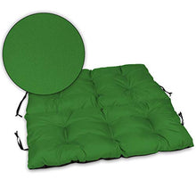 SuperKissen24. Cuscino Lungo per Panchina da Giardino 100x50 cm con Schienale 100x60 cm Resistente e Comodo per Panca da Esterno ed Interno - Verde