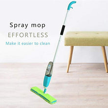SSAYY Spray Mop Mop Spray A Doppio Lato Mop in Microfibra per Pavimento in Piastrelle Mop Kit per Bottiglie d'Acqua Rimovibile per La Pulizia della Cucina di Casa