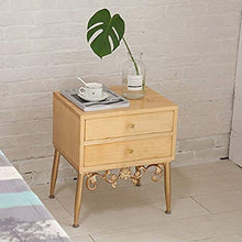 SLL- Comodini Moderna Legno Solido Comodino Fianco con Forte Portata for Camera da Letto, Studio, ECC