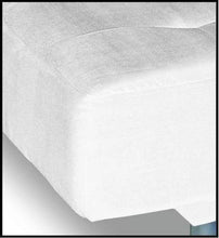 Gstore Divano Letto 3 POSTI RECLINABILE Microfibra Nero E Bianco Sofa Soggiorno [F221 Bianco]