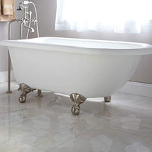 Cabilock Toppa Antiscivolo Autoadesiva per Tappetino da Bagno 8 Pezzi per Bagno Doccia (Trasparente Motivo Petalo)