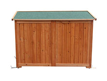 MCombo - Armadio da giardino, in legno