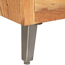 vidaXL Credenza 60x30x75 cm in Legno Massello di Acacia