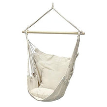 Sedia a Dondolo con Amaca, Sospensione a Fune Sospesa Altalena Perfetta per Interni/Esterni Camera da Letto Patio Terrazza Cortile Giardino