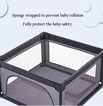 Scatola da gioco portatile assemblata per bambini Scatola da gioco con tappetino e sfere, gioco per bambini di sicurezza Playard per bambini/bambini/bambini, altezza 70 cm