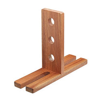 Bar Craft 35 x 26.5 x 10 cm Bottiglia e Bicchiere da Parete in Legno di Acacia, Marrone