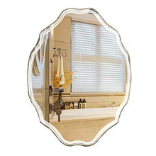 Bathroom mirror Specchio da Bagno a Forma di Cornice Senza Specchio Specchio da Bagno in Argento a Parete con Specchio Argento HD Specchio da Bagno per Specchio da Trucco