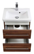 Mobile bagno con lavabo Villeroy & Boch Subway 2.0 50cm noce