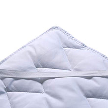 DecoKing Coprimaterasso 180x200 cm 100% Microfibra Essere Resistente Bianco Light Cover