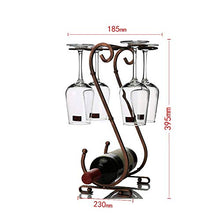KANJJ-YU Metalli Casa Wine Rack Decorazione Domestica Mestieri Living Room Decor Vino