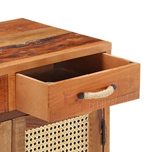 vidaXL Credenza 65x35x75 cm in Legno Massello di Recupero