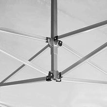 mewmewcat Gazebo Professionale Pieghevole Alluminio 4,5x3 m Bianco