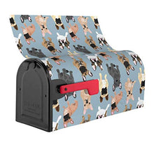 Bulldog francese, design unico, per cassetta delle poste, per giardino, giardino, cortile, dimensioni standard, 53 x 45 cm