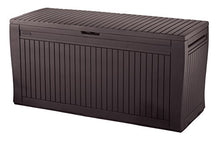 Keter - Comfy, Cassapanca per Esterni, Ideale per Tenere in Ordine, 270 l, 117 x 9 x 53 cm