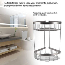 Tarente Multipurpose Doppio Strati di stoccaggio Angolo scaffale for scaffale Organizzatore da Bagno
