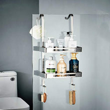 DZHTWSRYGR Bathroom Corner Shelf Shower Room Rack, Bathroom Wall Hanging Basket, Punch-Free Storage Rack