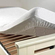 Douceur D'Intérieur - 1047101, Coprimaterasso , 140 X 190 Cm , Protege Matelas Eponge , Spugna Peva , Bianco