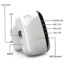 Wifi Extender Ripetitore Wireless 300m Internet Booster Duplice Uso Router/Amplificatore Plug and Play Wifi Range Extender Bianco