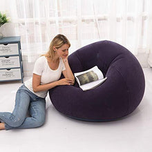 Tongdejing Aufblasbarer Sitzsack Stuhl, faltbare Beflockung Aufblasbare Lazy Sofa Liege Couch Ultra Soft für zu Hause Wohnzimmer Schlafzimmer Dekor Haustier - Arredi Casa