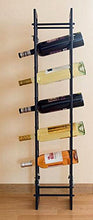 DanDiBo Scaffale Vino Design Pit 100 cm in Metallo Porta Bottiglie Supporto Bar