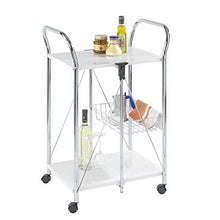Yellowshop. - Carrello portavivande richiudibile Modello Sunny (Bianco)