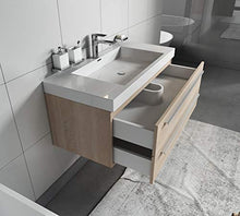 Badplaats B.V. Mobili da Bagno Rome/Marseille (100cm, Rovere Chiaro)